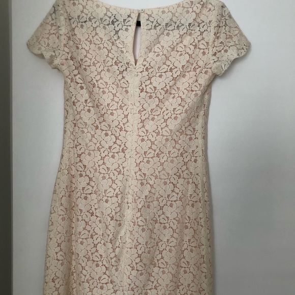 Aritzia Talula Lace Dress in creme - Picture 2 of 4